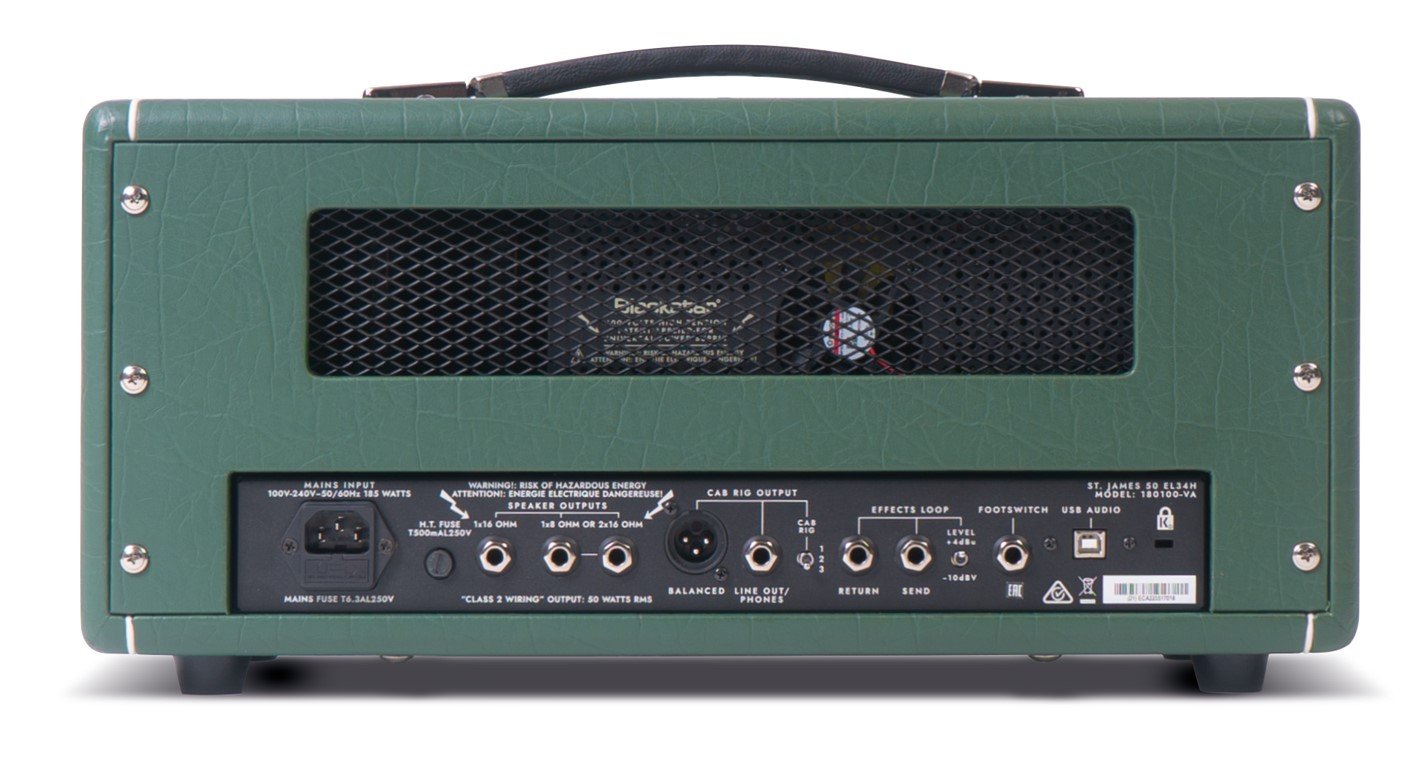 Blackstar St James JJN50 Jared James Nicholls signature 50W Valve